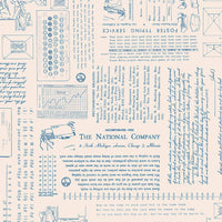 PRESALE TYPE/ography Background Denim Yardage by Lori Holt of Bee in My Bonnet for Riley Blake Designs | C16851-DENIM