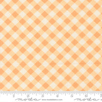 Pastel Prairie Gingham Apricot Yardage by My Sew Quilty Life for Moda Fabrics | 31786 19