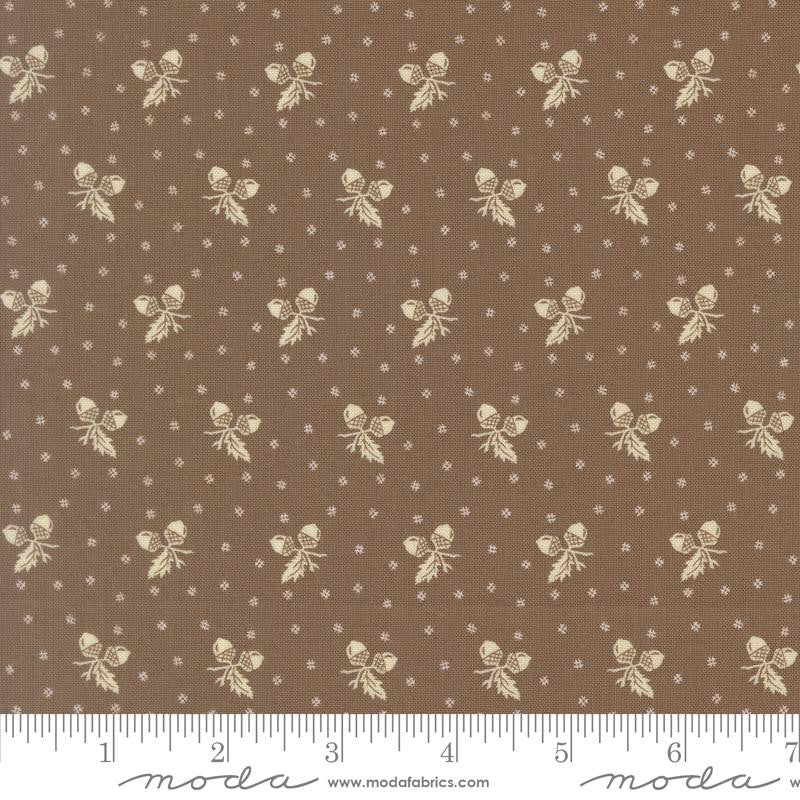 PRESALE Butternut and Sage Acorn Medley Walnut Yardage by Fig Tree & Co for Moda Fabrics | 35445 19