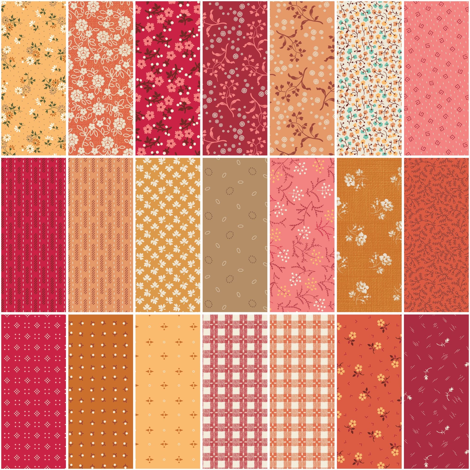PRESALE Half Yard Bundle | Baked With Love by Lori Holt of Bee in My Bonnet | Full Collection 53 Half Yard Cuts | Curated Bundle