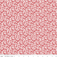 PRESALE Radiant Ruby Leaves Cloud Yardage by Dani Mogstad for Riley Blake Designs | C17263-CLOUD