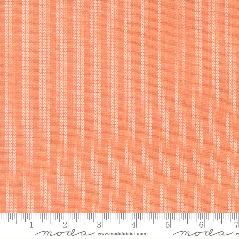 Fruit Salad Stripes Coral Yardage by Corey Yoder for Moda Fabrics | 29246 14