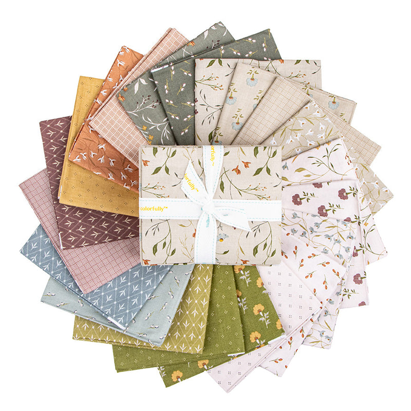 PRESALE Threads of Grace Fat Quarter Bundle by Kassidy Grace for Riley Blake Designs | 21 SKUs