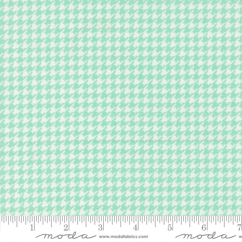 PRESALE Delightfully Yours Check Aqua by Sherri & Chelsi for Moda Fabrics | 37702 17
