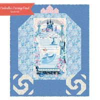 PRESALE Cinderella's Carriage Panel Quilt Kit Boxed | Wishes by Jill Howarth for Riley Blake Designs | KT-18070