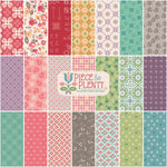 PRESALE Flower Basket Sampler Sew Along Custom Quilt Kit by Lori Holt for Riley Blake Designs | Featuring Piece and Plenty | SHIPS DEC 2024