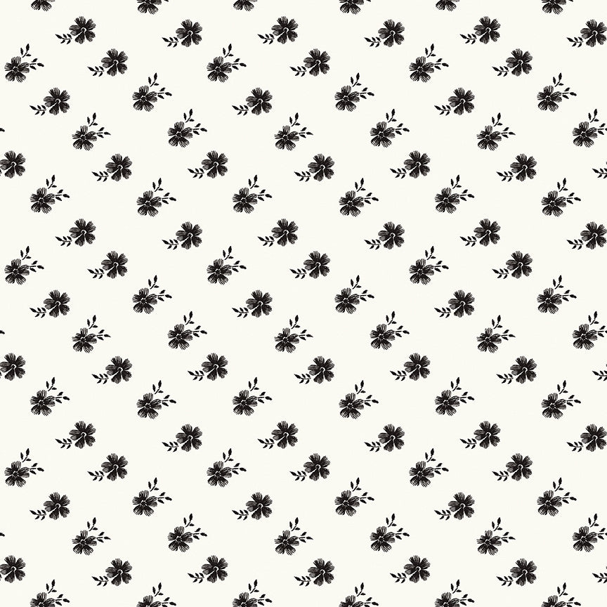 PRESALE Moonlit Trellis Blossoms Cloud Yardage by My Mind's Eye for Riley Blake Designs | C18211-CLOUD