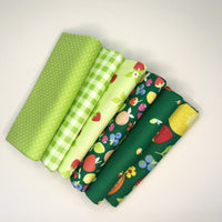 Fruit Salad Custom Fat Quarter Bundle Green by Corey Yoder for Moda Fabrics | 6 FQs | Curated Bundle