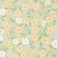 PRESALE Cottage Charm Wallpaper Florals Pear Yardage by Heather Briggs of My Sew Quilty Life for Moda Fabric | 31750 23