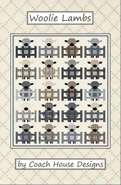 Woolie Lambs Quilt Pattern by Barb Cherniwchan for Coach House Designs | CHD 2338