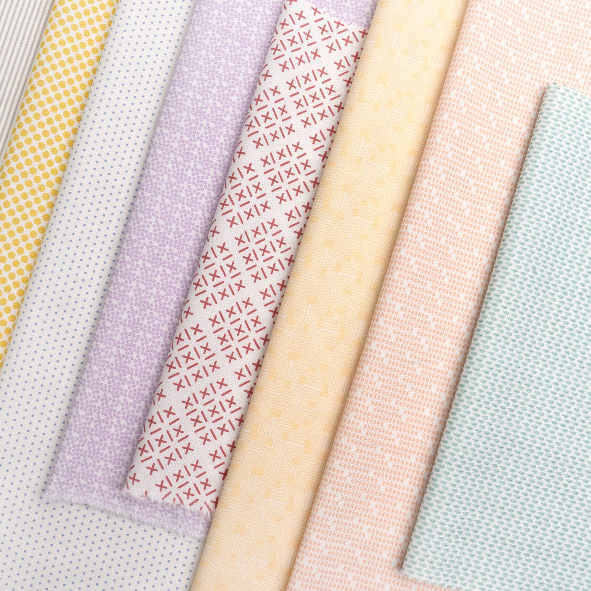 PRESALE Gathered Bon Bons Custom Fat Quarter Bundle by Jen Kingwell | 8 Fat Quarters | Curated Bundle