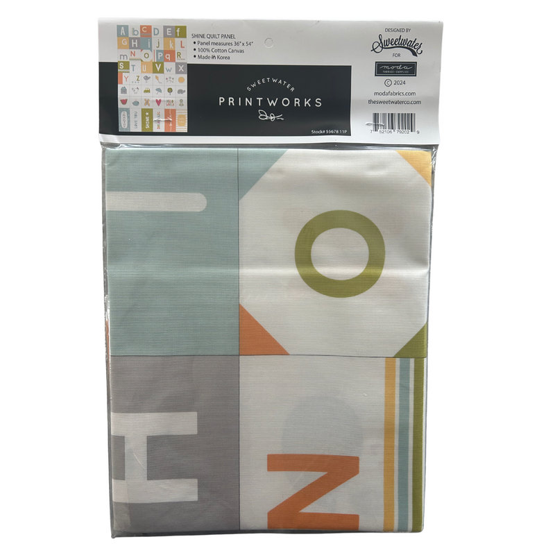 Shine Printworks Packaged Panel by Sweetwater for Moda Fabrics | Panel Size 36" x 54" | 55678 11P