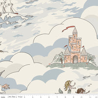 PRESALE Wide Back Story Land Cream 108" Yardage by Sarah Jane for Riley Blake Designs | WB18307-CREAM