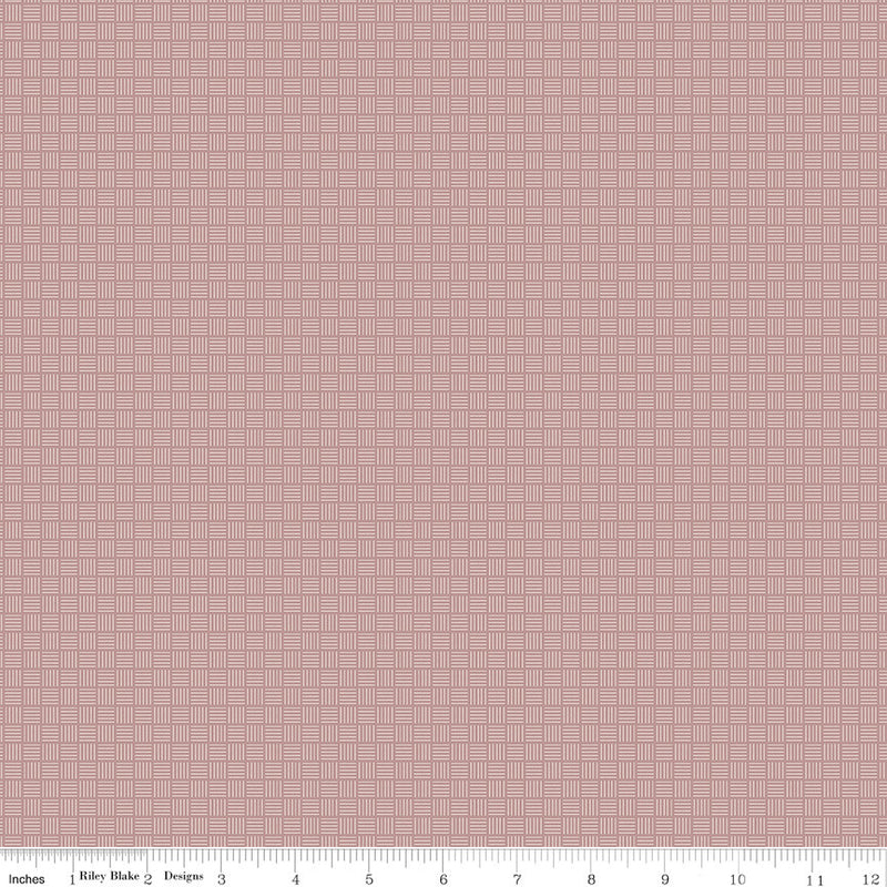 PRESALE Threads of Grace Criss Cross Canyon Rose Yardage by Kassidy Grace for Riley Blake Designs | C16825-CANYONROSE