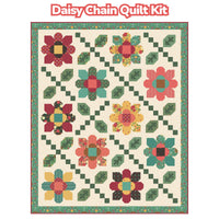 PRESALE Daisy Chain Custom Quilt Kit With Orchard House by Heather Peterson | Lap Size Quilt 64" x 78"