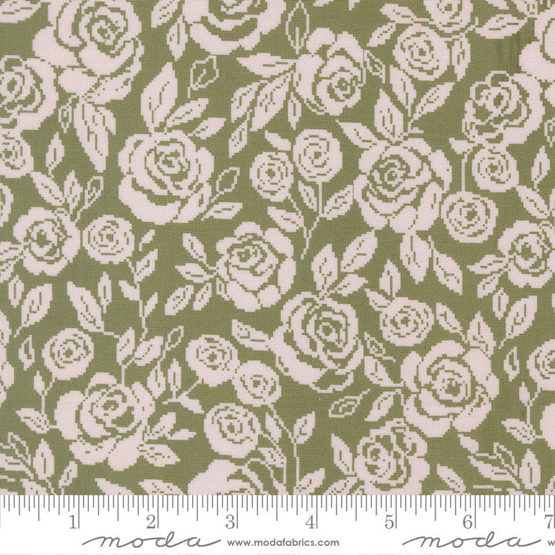 PRESALE Wild Honey Monofloral Fern Yardage by Lella Boutique for Moda Fabrics | 5251 15