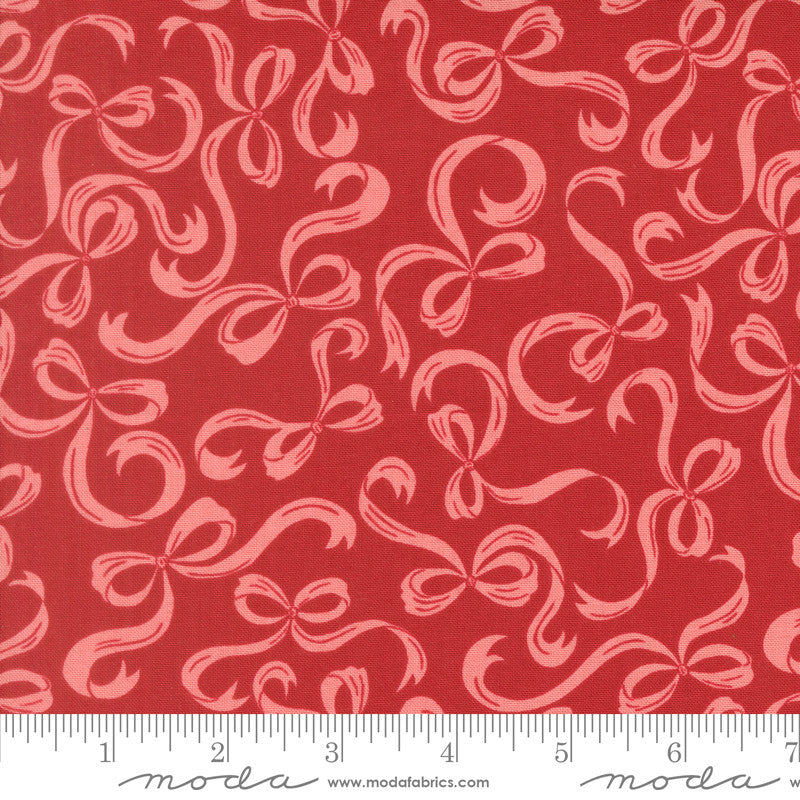 PRESALE Je T'aime Tie A Bow Rose Yardage by Stacy Iest Hsu for Moda Fabrics | 20996 17