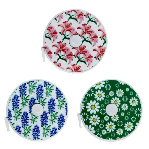 Floral Retractable Sewing Tape Measure | Perfect for On the Go | 60"