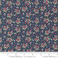 PRESALE Delightfully Yours Posie Navy by Sherri & Chelsi for Moda Fabrics | 37705 19