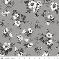 PRESALE Ink & Ivory Main Gray Yardage by the RBD Designers for Riley Blake Designs | C16910-GRAY
