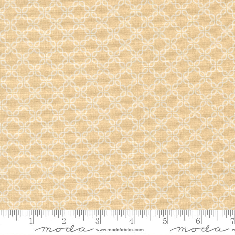 PRESALE Sunbonnet Lattice Almond Yardage by Heather Briggs of My Sew Quilty Life for Moda Fabrics | 31768 13