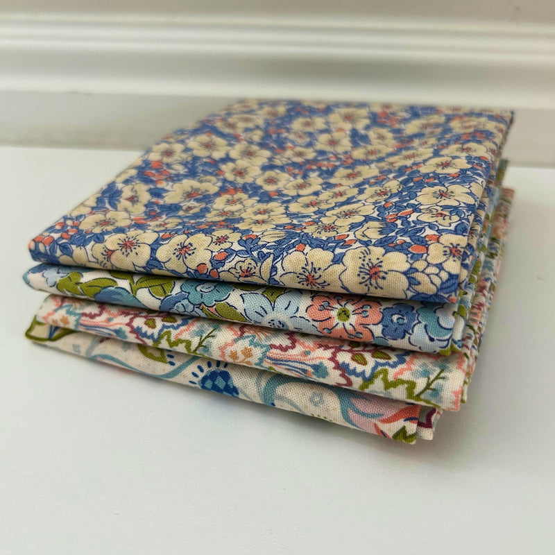 Liberty Tree of Life Custom Half Yard Bundle by Liberty Fabrics for Riley Blake Designs| 4 Half Yard Cuts