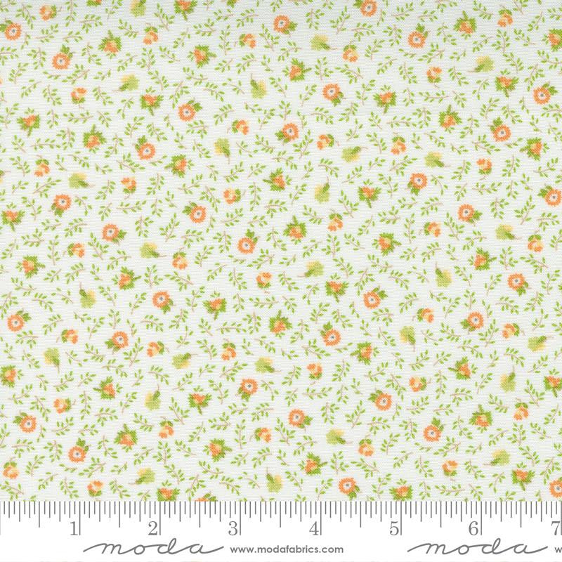 Linen Cupboard Chantilly Leaf Meadow Yardage by Fig Tree for Moda Fabrics | 20482 21