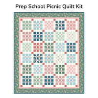 Prep School Picnic Custom Quilt Kit With Mary Catherine by Amy Smart for Riley Blake Designs | Size is 67" x 78"