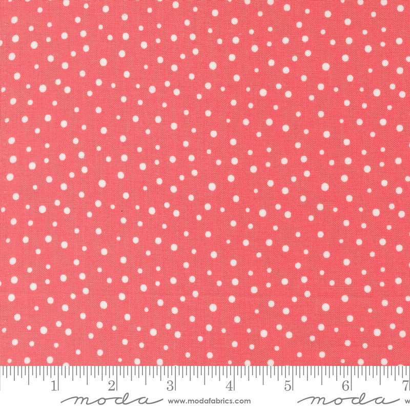 PRESALE Cali & Co Dottie Dot Flamingo Yardage by Corey Yoder for Moda Fabrics | 29196 32