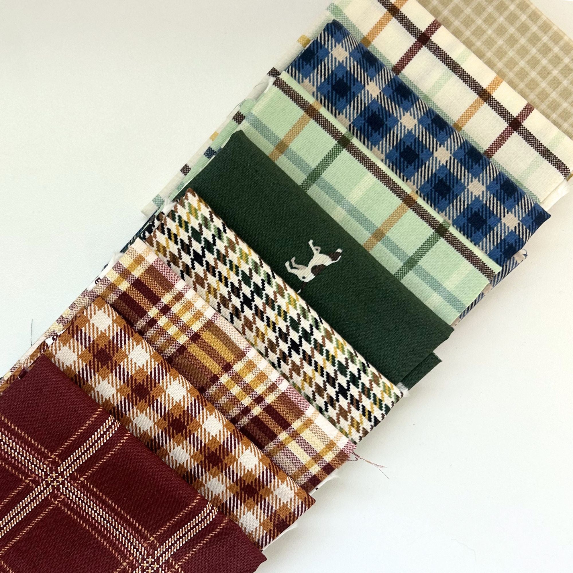 Plaid-Venture Club Custom Fat Quarter Bundle by The RBD Designers for Riley Blake Designs | 9 FQS | Curated Bundle