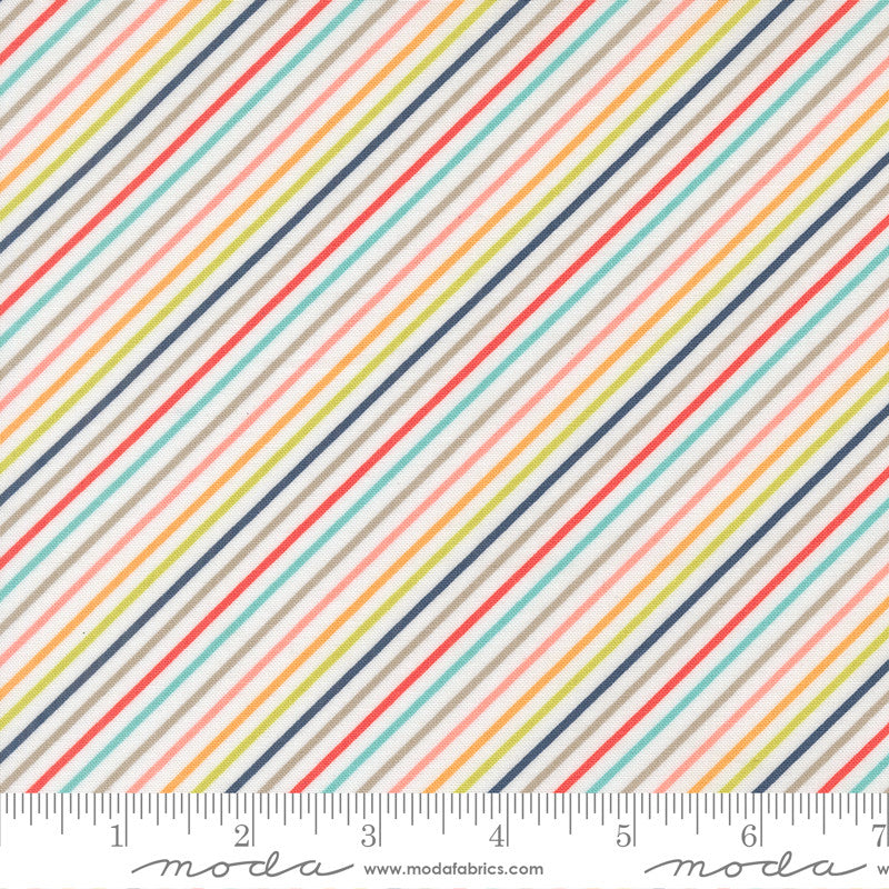 PRESALE Delightfully Yours Stripe Cloud by Sherri & Chelsi for Moda Fabrics | 37708 11