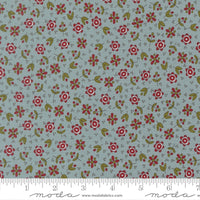 PRESALE Chilly Christmas Flowers Storm Yardage by Sweetwater for Moda Fabrics | 55712 15