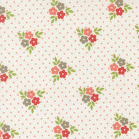 PRESALE Poinsettia and Pear Bouquet Cloud Yardage by Sherri & Chelsi for Moda Fabrics | 37712 11