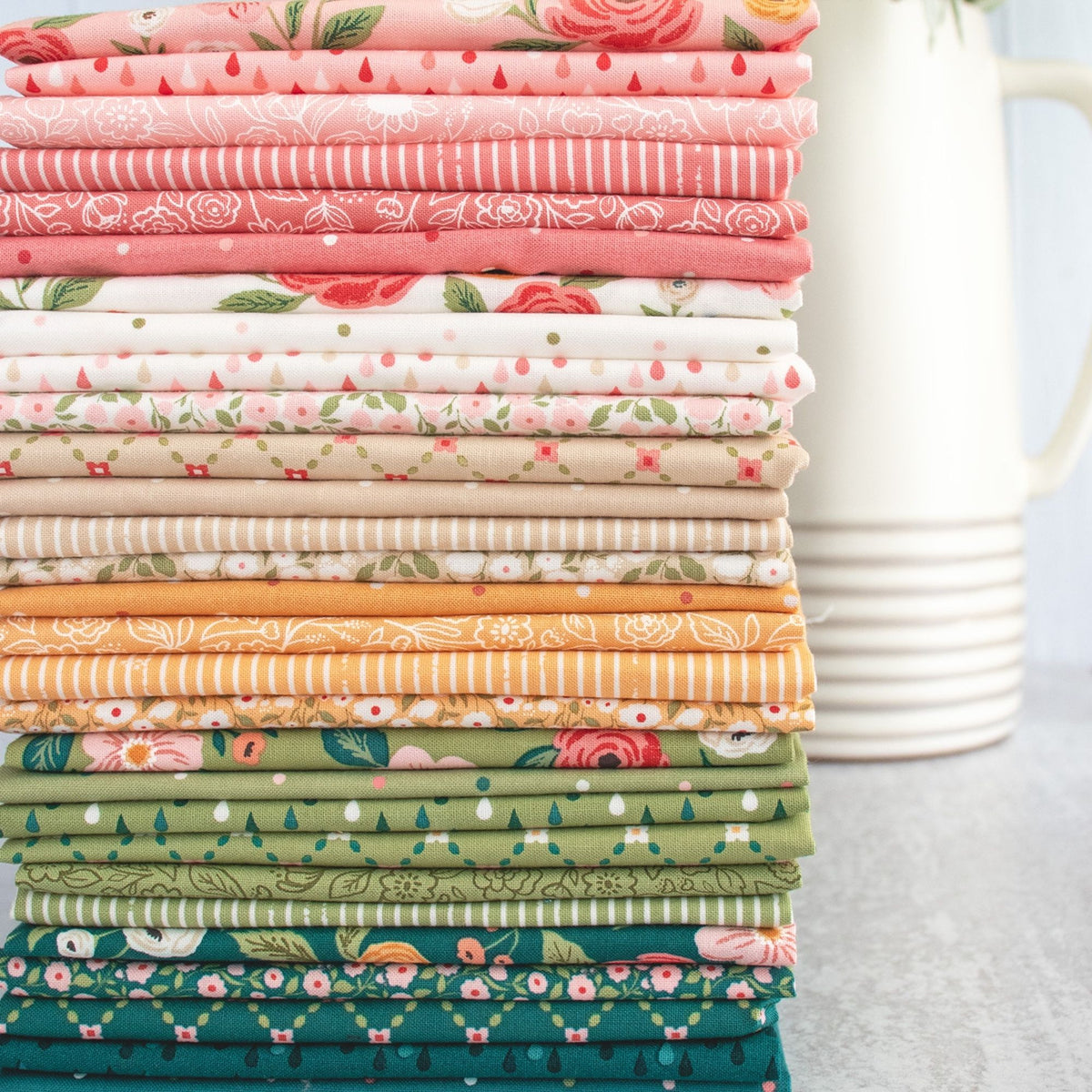 PRESALE Garden Glam Half Yard Bundle by Lella Boutique for Moda Fabrics | 30 Half Yard Cuts | Curated Bundle