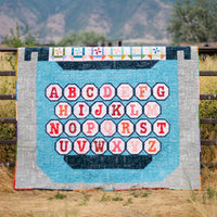 Just My Type Quilt Kit Boxed With TYPE/ography by Lori Holt of Bee in My Bonnet for Riley Blake Designs | KT-16850