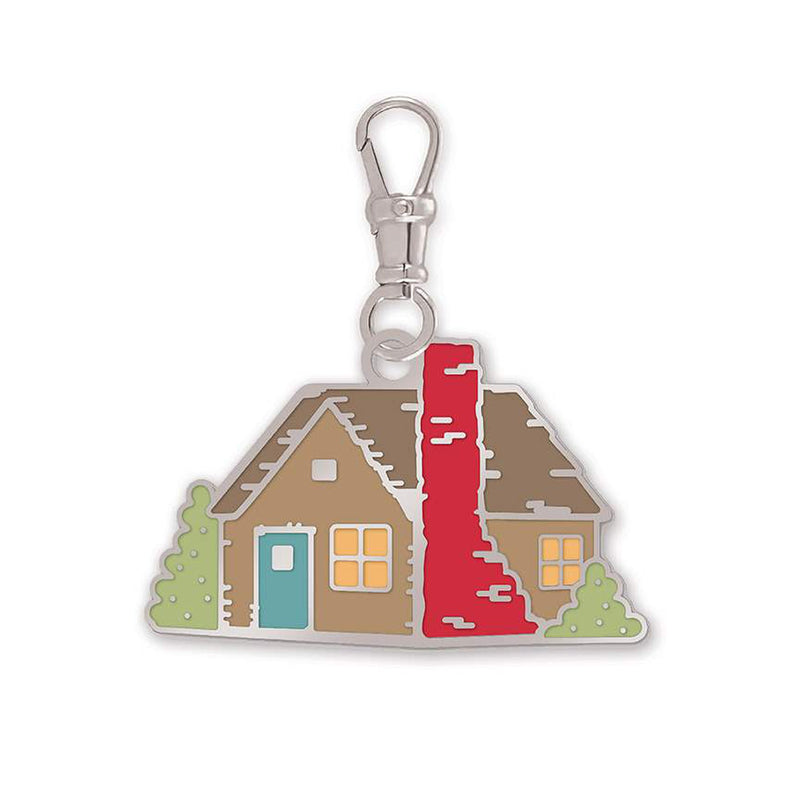 Mercantile Cottage Enamel Happy Charm by Lori Holt for Riley Blake Designs | ST-34013