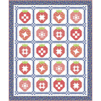 Strawberry Sampler Quilt Kit Boxed With Fruit Salad by Corey Yoder for Moda Fabrics | KIT29240