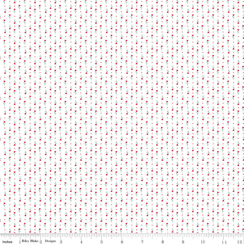 Hush Hush 5 Tiny Tulips Yardage by Sandy Klop for Riley Blake Designs | C16956-TULIPS