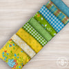 Sherbet Sunshine Flannel Custom Fat Quarter Bundle Sunshine Leaf Sky by Corey Yoder for Moda Fabrics | 9 Fat Quarters