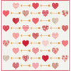 Playing Cupid Quilt Pattern by Lella Boutique for Moda Fabrics | Featuring Love Blooms | Layer Cake Friendly