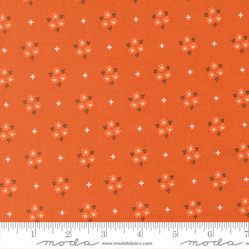 PRESALE Birch and Willow Blooms Spice Yardage by Sherri & Chelsi for Moda Fabrics | 37722 15