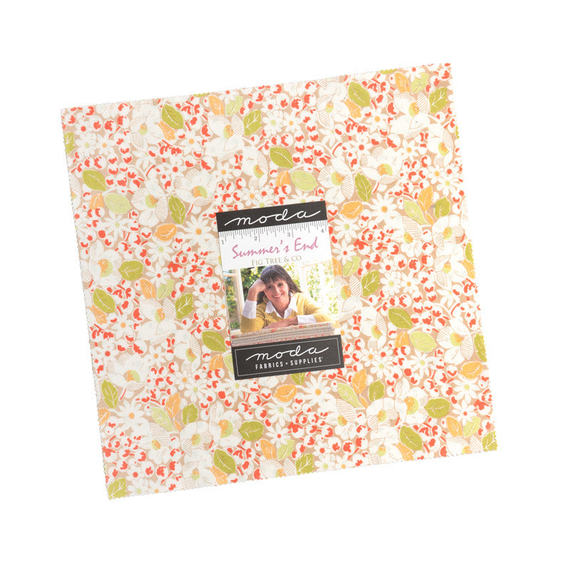 Summers End Layer Cake 10" by by Fig Tree & Co for Moda Fabrics | 42 Pcs | 35430LC