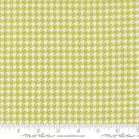 PRESALE Poinsettia and Pear Houndstooth Pistachio Yardage by Sherri & Chelsi for Moda Fabrics | 37718 12
