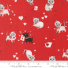 PRESALE Funny Valentine Kitty Rose Yardage by Lizzy House for Moda Fabrics | 37140 16