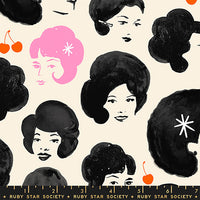 PRESALE Sparkle Mart Dotties Friends Black Yardage by Melody Miller for Ruby Star Society | RS0120 14