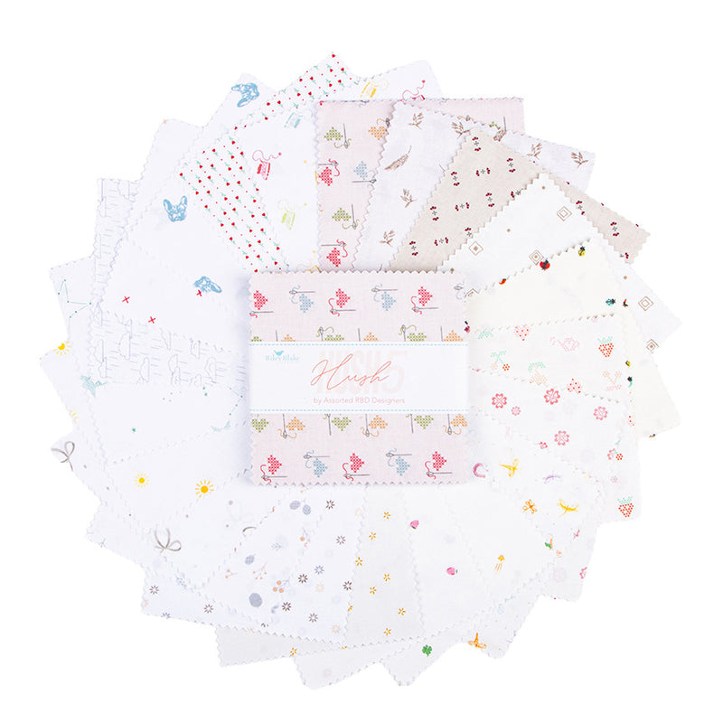 Hush Hush 5 5" Stacker by Assorted Designers for Riley Blake Designs | 42 Pcs | 5-16940-42
