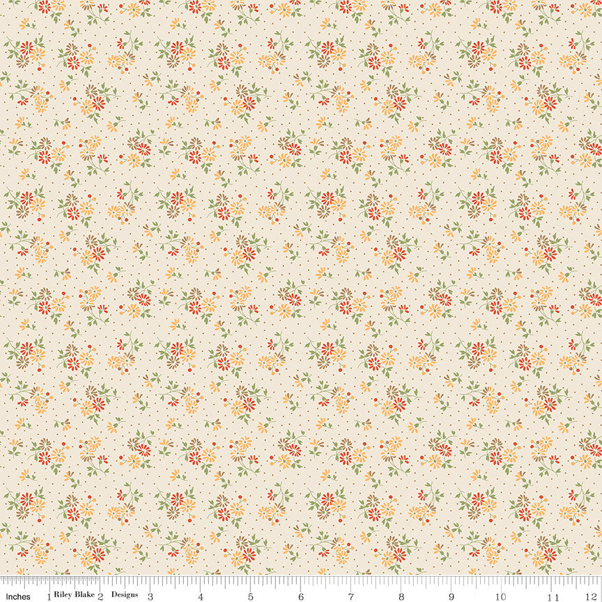 PRESALE Baked With Love Blessings Autumn Yardage by Lori Holt of Bee in My Bonnet | C17780-AUTUMN