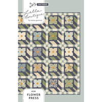 PRESALE Flower Press Custom Quilt Kit With True Love by Lella Boutique for Moda Fabrics | Quilt Size 72 1/2” x 72 1/2”