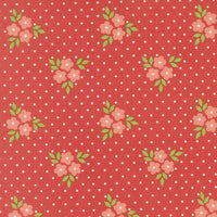 PRESALE Poinsettia and Pear Bouquet Geranium Yardage by Sherri & Chelsi for Moda Fabrics | 37712 16