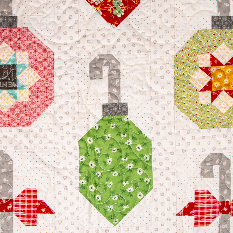 Home Town Holiday Latte Fat Quarter Bundle by Lori Holt of Bee in my Bonnet for Riley Blake Designs | Curated Bundle 10 Fat Quarters